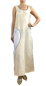 Vestido Maxi Beige