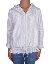 Chaqueta Blanca Impermeable