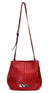 Bandolera Roja Cuero