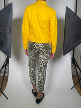 Chaqueta Jeans Amarilla