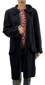Abrigo Negro Lana