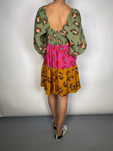 Vestido Leopard Multicolor