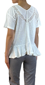 Blusa Blanca Encaje