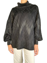 Blusa Negra Manga Larga Missoni by Magma