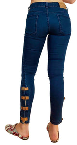Jeans Correas Cuero