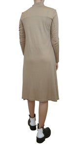 Vestido Lana Camel