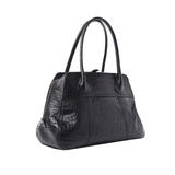 Cartera Crocco Lucido Negro