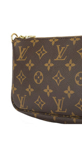 Pochette Monograma Café