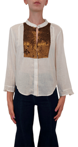 Blusa Gold Sequins