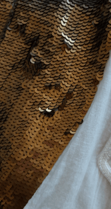 Blusa Gold Sequins
