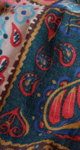 Chaqueta Paisley Multicolor