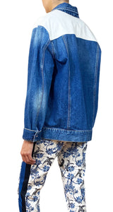 Chaqueta Denim Bicolor