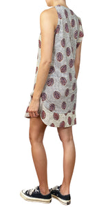 Vestido Beige Lunares