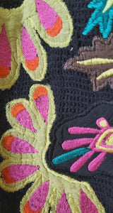 Vestido Bordado Multicolor