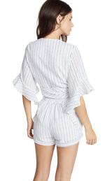 Crop Top ''Tulum Frill Tie'' (5238769188999)