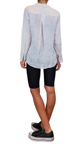 Camisa Lino Gris Claro