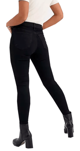 Jamie High Waist Black Jeans