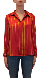 Camisa Roja Seda