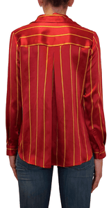 Camisa Roja Seda