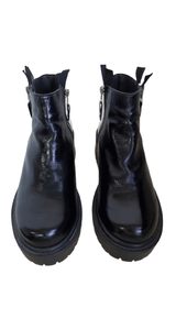 Botines Black / White