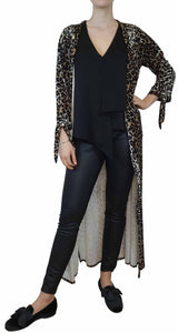 Kimono Velvet Leopardo