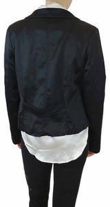 Blazer Negro Satinado