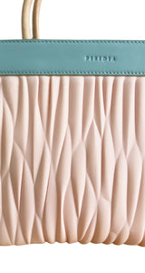 Cartera Engomada Rosa y Celeste