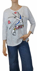 Polera al Revés Pajaro