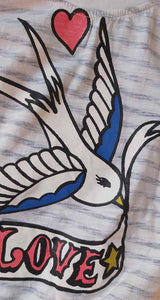 Polera al Revés Pajaro