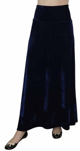 Falda Azul Velvet