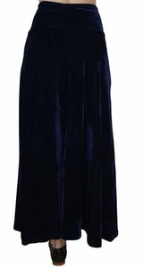 Falda Azul Velvet