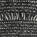 Chaqueta Tweed Negro