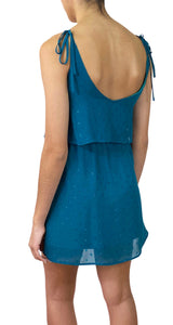 Vestido Mini Verde Vuelos