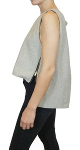 Blusa de Paño con Cierres