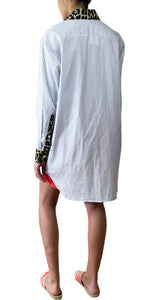 Blusa Rayas y Animal Print