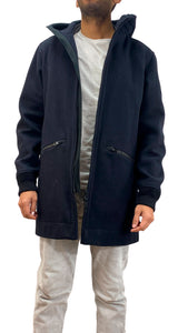 Abrigo Negro Capucha