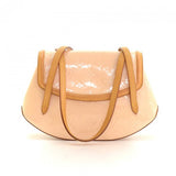 Cartera "Biscayne Bay PM Beige Vernis Leather Shoulder Bag" (5173479047303)