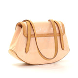 Cartera "Biscayne Bay PM Beige Vernis Leather Shoulder Bag" (5173479047303)