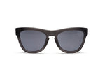 Anteojos Wayfarer Negro brillante / Lente negro / Logo gris (5178942226567)