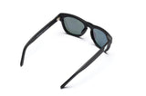 Anteojos Wayfarer Negro brillante / Lente negro / Logo gris (5178942226567)