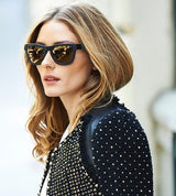 Anteojos Wayfarer Negro mate / Lente espejo Negro / Logo Negro (5178942390407)