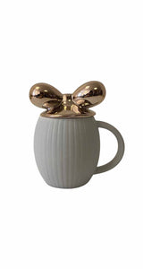 Taza Blanca con Cubierta