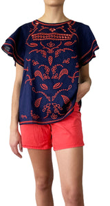 Blusa Bordada Étnica