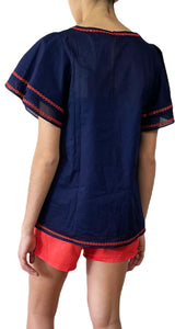 Blusa Bordada Étnica