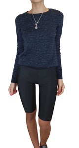 Sweater Animal Print Azul