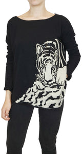Sweater Tigre Negro