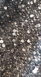 Sweater Gris con Lentejuelas