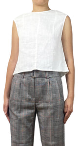 Blusa Lino Sin Mangas