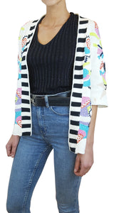 Cardigan Estrellas Bordado Beige