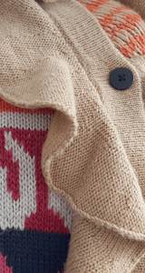 Cardigan Multicolor Vuelos